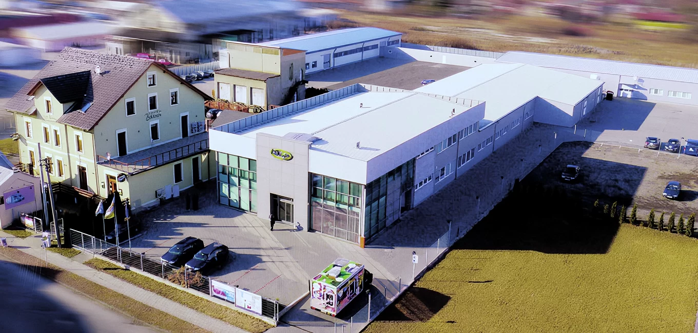 Aerial view of the Inspinia Technology production site in Czechia.